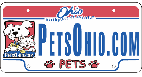 Pets Ohio Licence Tag
